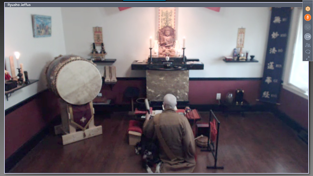 Myosho-ji services Oct. 4, 2015