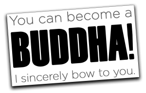 Never Despising business card