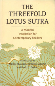Threefold Lotus Sutra bookcover