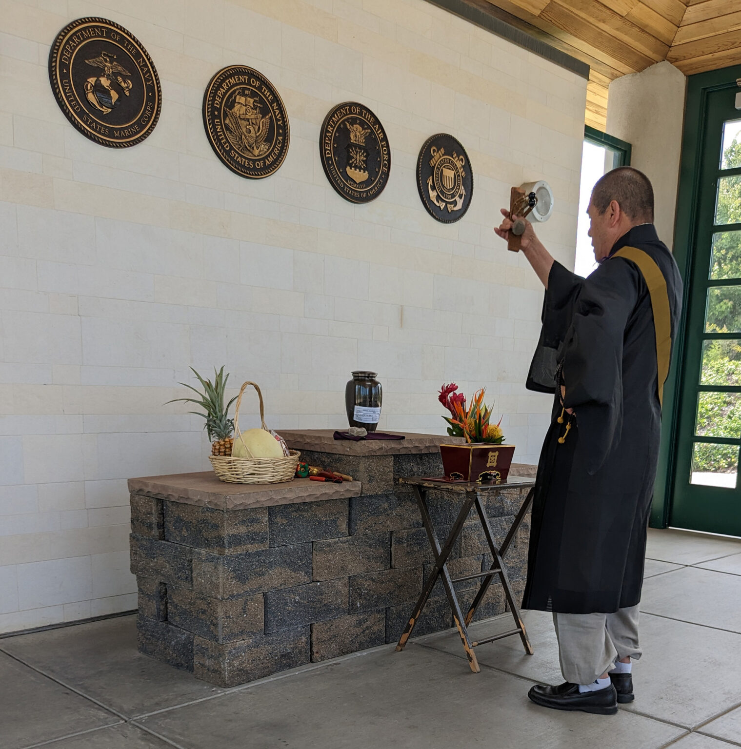 With Military Honors and a Kito Blessing 500 Yojanas