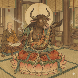 yak-admiring-its-tale-monnk