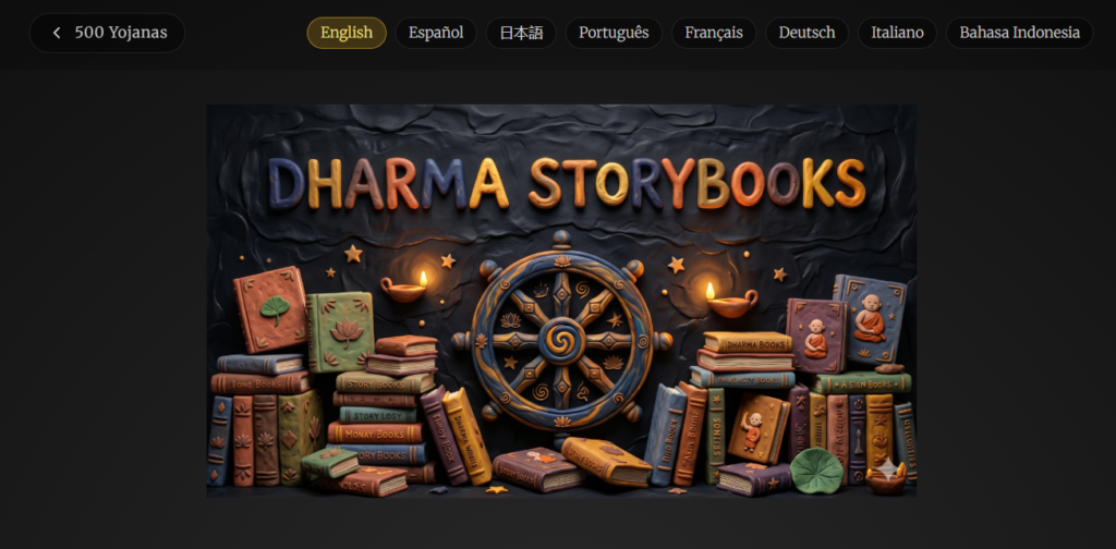 Dharma storybooks multilingual
