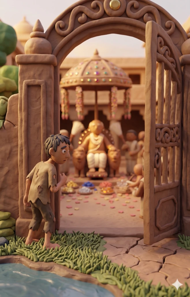 Rich Man and His Poor Son Storybook