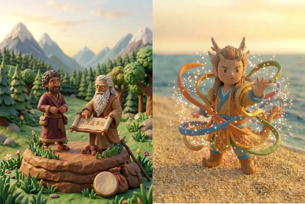 Devadatta and Dragon Girl
