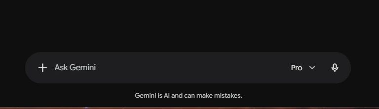 Gemini Is AI and Can Make Mistakes